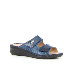 Donna GRUNLAND Comfort<DAmi ciabatta comfort con strappi