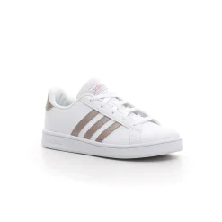 Bambino ADIDAS Sneakers<Grand Cours bambina white copper metal glow pink