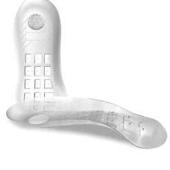 BIONAIF Sottopiedi<Plantare Attivo Relax anatomico per calzatura aperta - neutro - tg 39