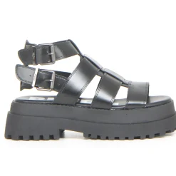Donna BUFFALO Sandali<Pluto GLD sandalo con platform