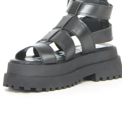 Donna BUFFALO Sandali<Pluto GLD sandalo con platform