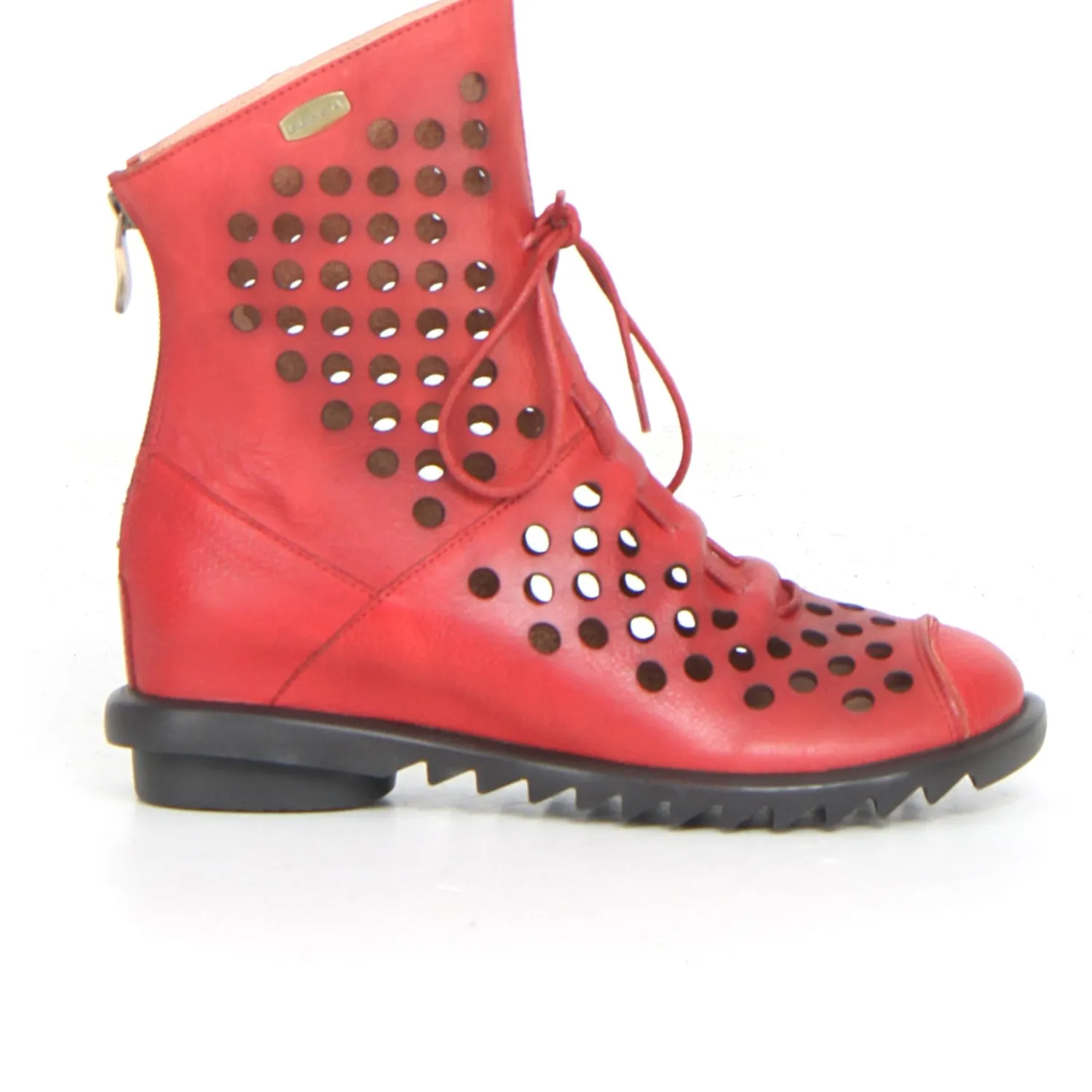 Donna LAURA VITA Stivaletti<Stivaletto traforato con zip